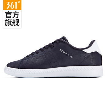 361度板鞋藍鐵灰/361度白 44，39，40，41，42，43