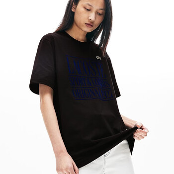 LACOSTE 短袖 男士T恤 NMZ/黑色 