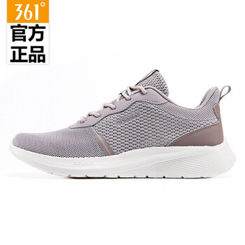 361度跑步鞋烏黑色 - 全掌氣墊 