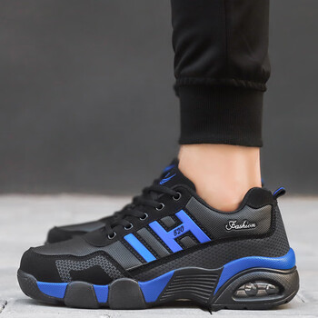 盾王公牛（DUNWANGGONGNIU）男士黑藍-單鞋 42