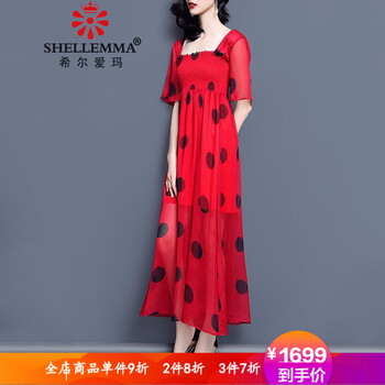 時尚短袖長裙，打造優(yōu)雅小仙女