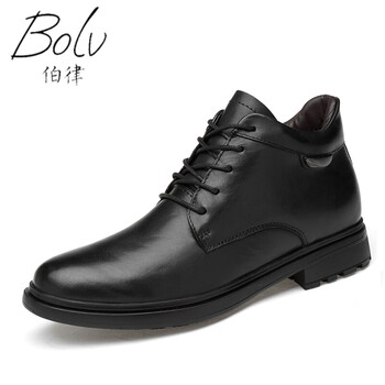 伯律（BOLV）男士黑色加絨 40