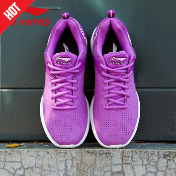 李寧（LI-NING）跑步鞋-5風(fēng)信紫/亮葡紫/淺藤紫 38