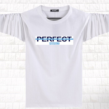 晛茗威（XIANMINGWEI） 長(zhǎng)袖 男士T恤 白色 PE 4XL，5XL，L，M