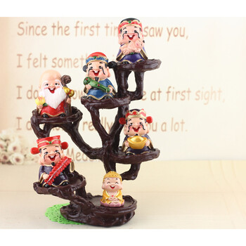 五路財(cái)神招財(cái)擺件