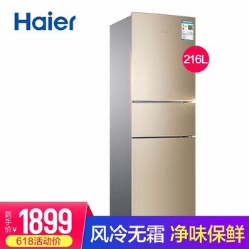 海爾（Haier） BCD-216WMPT  冰箱