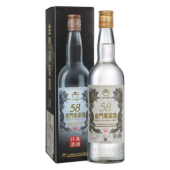 金門高粱酒58Vol.501mL-750mL，600ml 清香型，清香