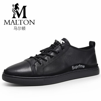 馬爾頓（MALTON）男士黑色 
