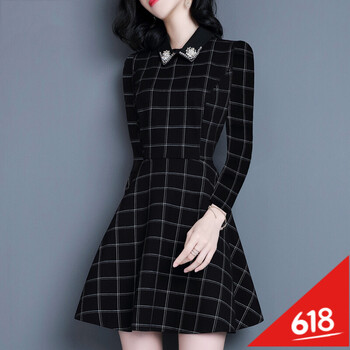 一字肩連衣裙，讓你的小仙女