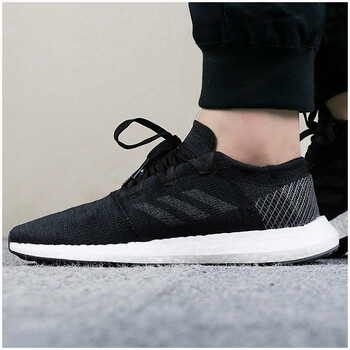 阿迪達(dá)斯（Adidas）跑步鞋AH2319 黑/灰 