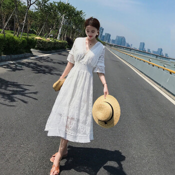 網(wǎng)紗小香風(fēng)連衣裙，打造優(yōu)雅女神