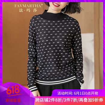 印花針織開衫，微胖女生的福音