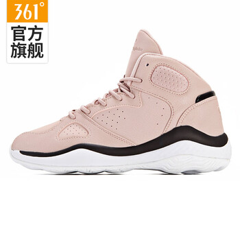 361度籃球鞋粉玫紅/曜石黑 35，36，37，38，39，40