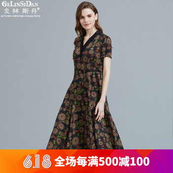 印花長(zhǎng)裙，打造優(yōu)雅女人味