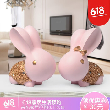 客廳單調(diào)，歐式塑料擺件來助力