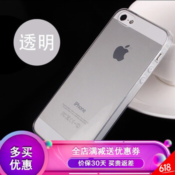 iphone5透明后殼