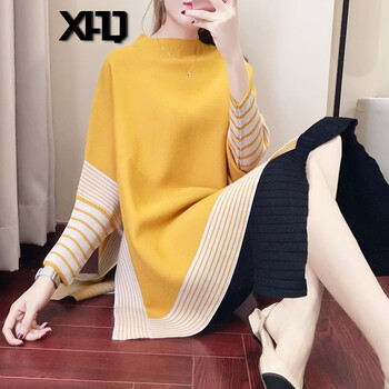 XAQ  條紋 連衣裙