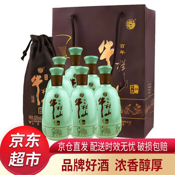 牛欄山52度375mL-500mL，500ml*6 濃香型，濃香