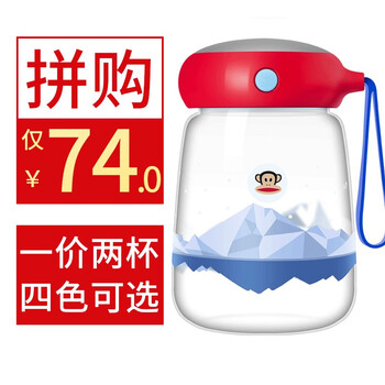 大嘴猴（Paul Frank）玻璃杯380ml，201-300ml
