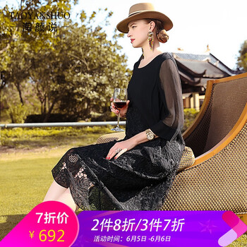 百搭連衣裙，微胖妹子的福音！