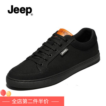 Jeep（吉普）男士黑色 38