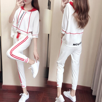 純靚伸 自然腰  女 九分褲 休閑褲