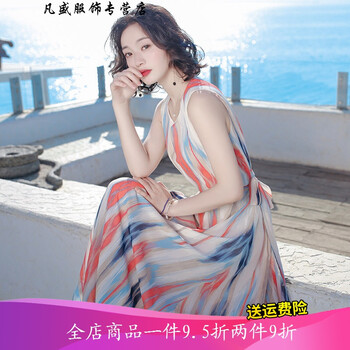 清爽雪紡連衣裙，打造優(yōu)雅小仙女
