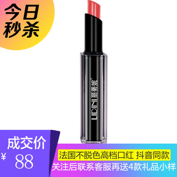 麗蒂妮（LIDINI） 裸色/豆沙色 口紅唇膏