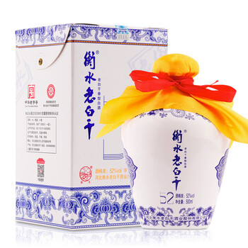 衡水老白干52vol.375mL-500mL，500ml 老白干香型，老白干香