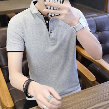 詢彧 短袖 男士T恤 8501灰黑 