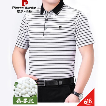皮爾卡丹（pierrecardin） 短袖 男士T恤 0819R9050白色 