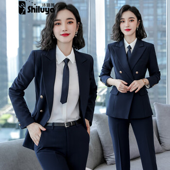 詩(shī)璐雅（SHILUYA）小西裝長(cháng)袖