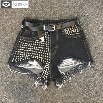 個(gè)性破洞牛仔褲，讓你秒變巴掌臉