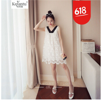 甜美減齡，雪紡連衣裙打造少女風(fēng)