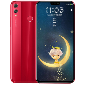 華為（HUAWEI） 榮耀8x 手機 紅色系，紅色