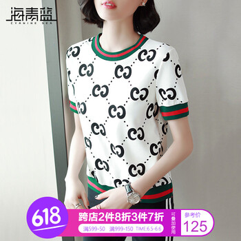 時尚百搭短袖連衣裙，微胖女神