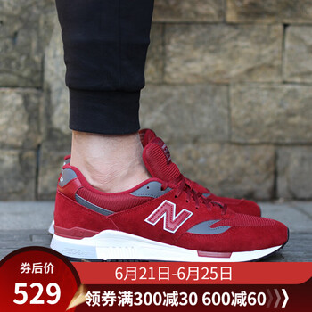 NEW BALANCE跑步鞋紅色 ML840A-J 