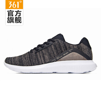 361°跑步鞋烏黑色/亞麻灰 44，39，40，41，42，43