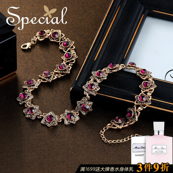 special項鏈項鏈展開(kāi)長(cháng)約43.5cm 延長(cháng)鏈長(cháng)約6.7cm