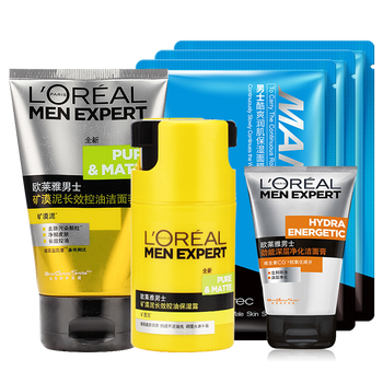 歐萊雅（L'OREAL）套裝/禮盒控油平衡，保濕，補(bǔ)水