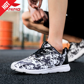 李寧（LI-NING）跑步鞋-9基礎(chǔ)黑/基礎(chǔ)白 