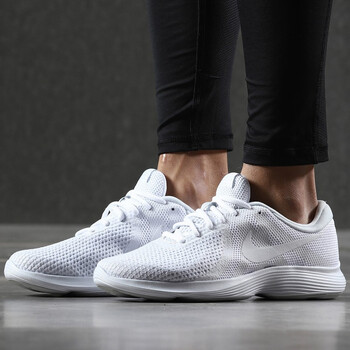 耐克（NIKE）跑步鞋908988-100/白-銀灰 42