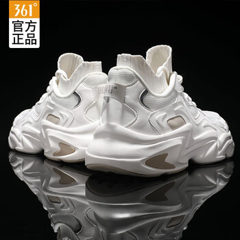 361°跑步鞋-1羽毛白/淺骨色(尺碼偏大,建議拍小一碼) 42