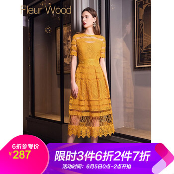 一字露肩連衣裙，微胖妹子的福音