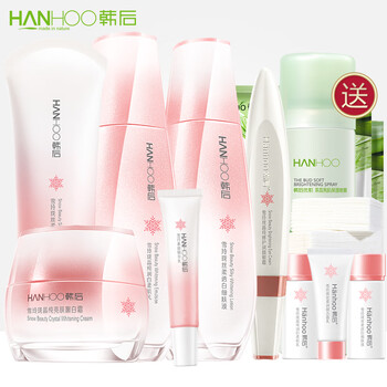 韓后（Hanhoo）套裝/禮盒美白，控油平衡，細致毛孔，保濕，淡斑，補水
