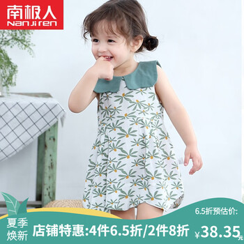 翻領(lǐng)女童連衣裙
