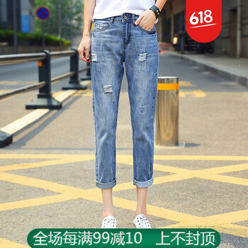 微胖妹子的福音，高腰九分褲顯瘦