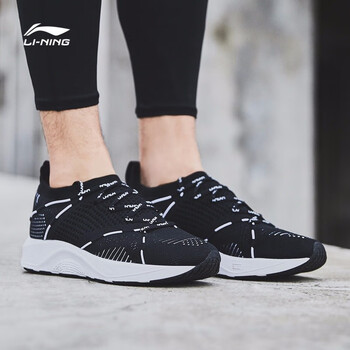 李寧（LI-NING）跑步鞋【云科技跑鞋】灰藍(lán)色（推薦） 