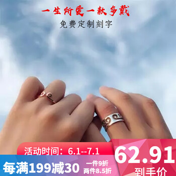 珞圖戒指銀飾