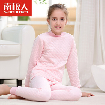 中厚女童棉毛衫